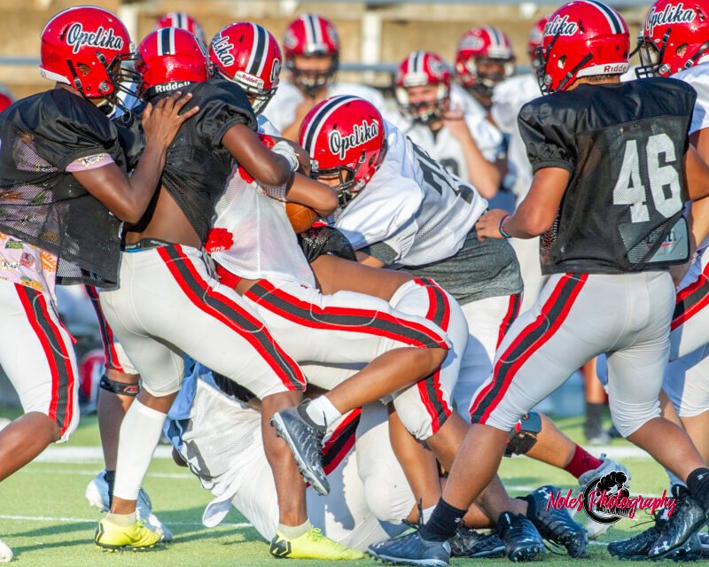 Opelika-Football-Scrimmage-8326